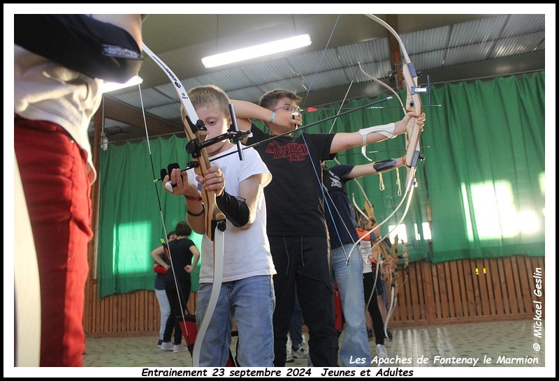 Entrainement 23 septembre 2024 Jeunes et adultes