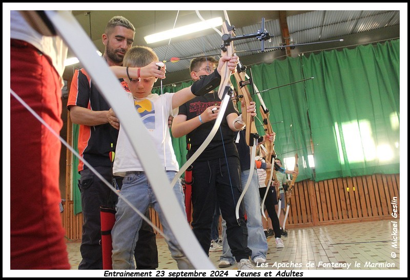 Entrainement 23 septembre 2024 Jeunes et adultes