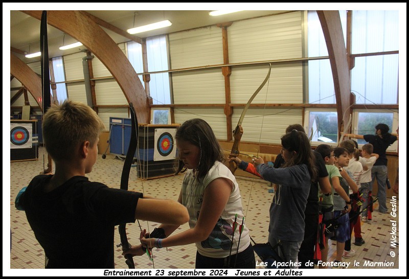 Entrainement 23 septembre 2024 Jeunes et adultes