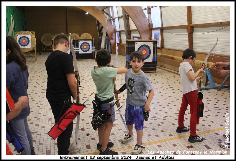 Entrainement 23 septembre 2024 Jeunes et adultes