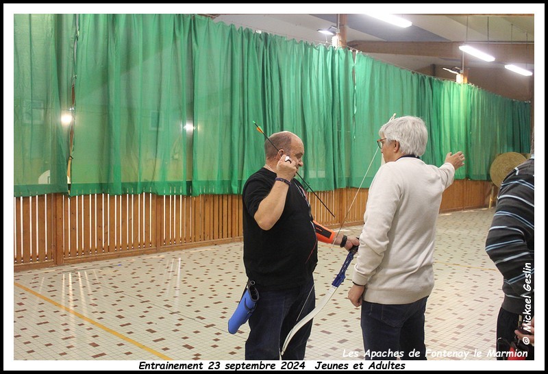 Entrainement 23 septembre 2024 Jeunes et adultes