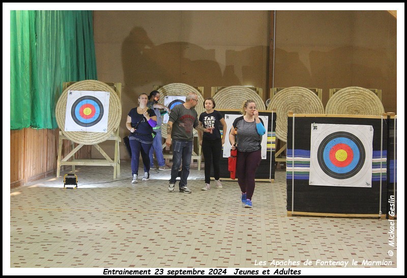 Entrainement 23 septembre 2024 Jeunes et adultes